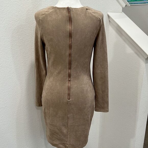 Bebe Faux Suede Mini Dress - Picture 4 of 8